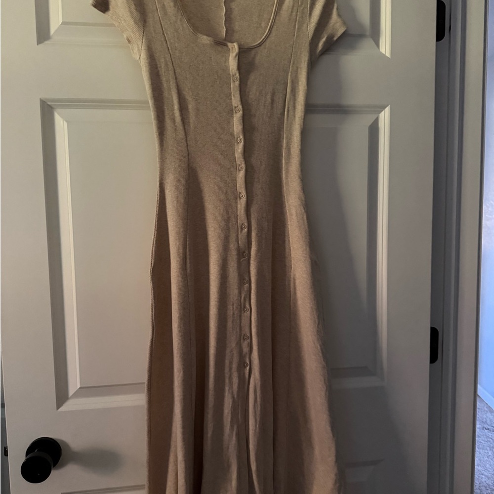 Universal Thread Tan Maxi Dress